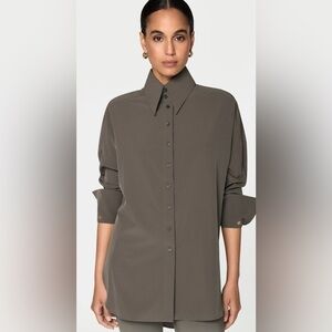 Ina Kess Phoenix Button-Up Shirt Ombre L